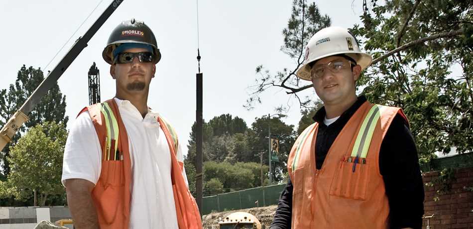 Construction GuysSurveying the Landscape